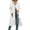 White, variant on Breezora Women's Long Cardigan Coat with Zipper and Pockets Button Front Loose Fit Duster Outerwear L Size Beige