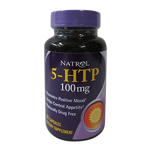 Natrol 5Htp 100Mg Double Strength Capsules, 30 Ea