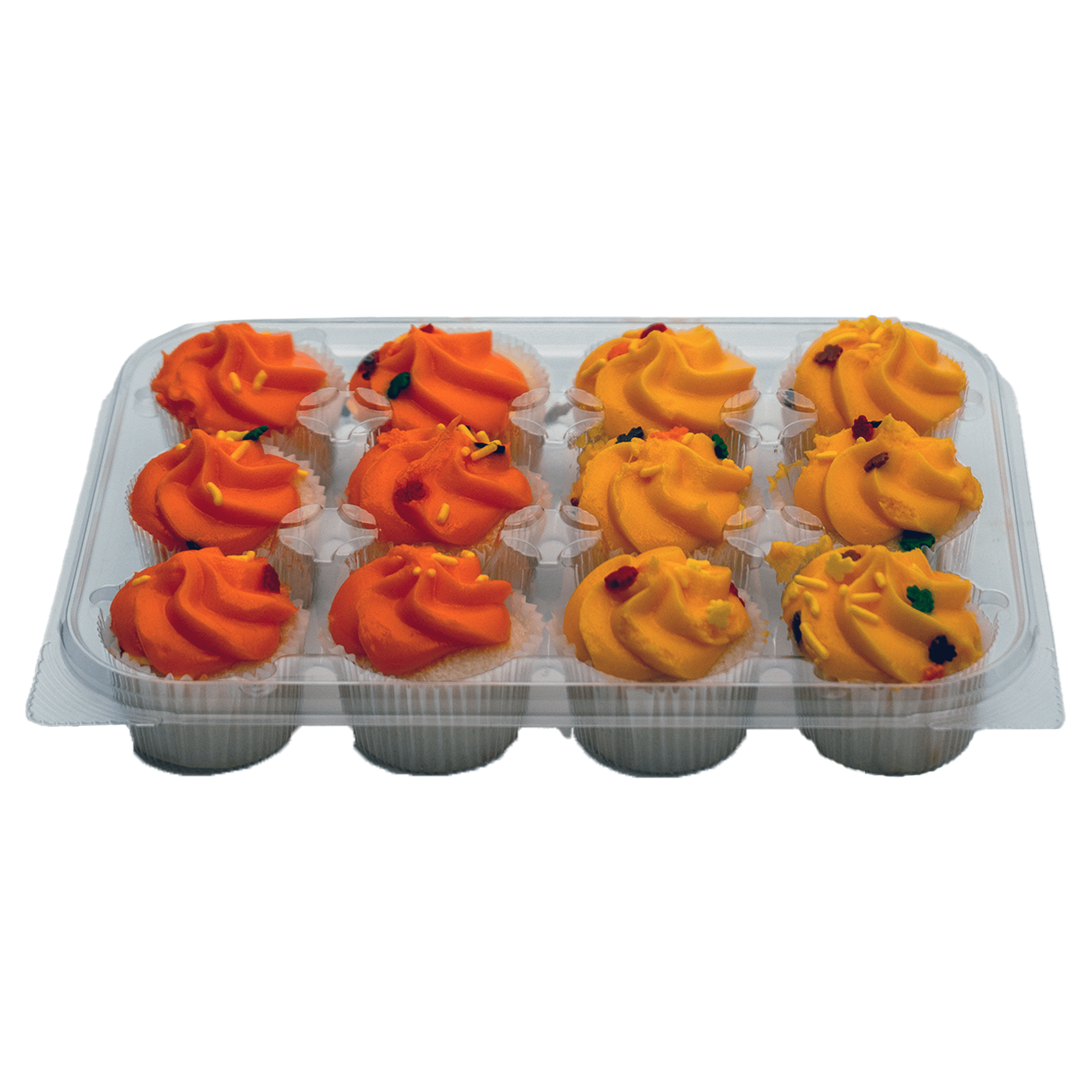 Freshness Guaranteed Fall Gold Vanilla Mini Cupcakes, 10 oz, 12 Count