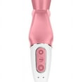 thumbnail image 5 of Satisfyer Hug Me Rabbit Vibrator with App Control - G-Spot and Clitoris Stimulation, Vibrating Dildo, Nubbed Clitoris Stimulator, Adult Sex Toy for Women - Waterproof, Rechargeable (Pink), 5 of 6