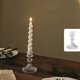 thumbnail image 4 of Candelabro de cristal con relieve francés para mesas altas medievales, decoración de ambientes, candelabro de cristal para el hogar y el comedor., 4 of 6