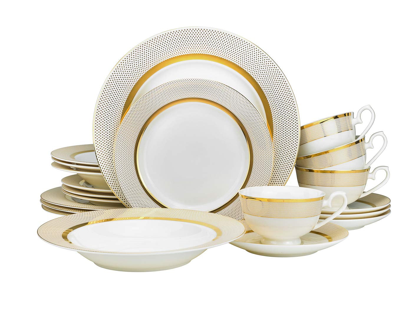 Dinner Plate Luxurious Dinner Set for Party or Wedding Gifts, Modern  Luxurious Dinnerware Sets 48 Pc…See more Dinner Plate Luxurious Dinner Set  for