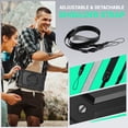 thumbnail image 6 of Case for Samsung Galaxy Tab A9+ Plus 2023 11 inch, 360 Rotating Stand Handle Shoulder Strap Heavy Duty Shockproof Cover, Black, 6 of 7