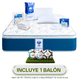thumbnail image 1 of Colchón Queen Size Cota Spring Air + Almohadas + Juego de Sabanas + Protector de Colchón, 1 of 11