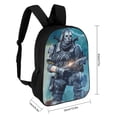thumbnail image 2 of Call of Duty Backpack, 17 Inch Laptop Backpack, Water-Resistant BookBag, Adjustable Shoulder Straps, Durable 600D Polyester, 2 of 9