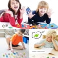 thumbnail image 4 of Gomas de borrar URSKYTOUS Animal, 34 unidades, rompecabezas para fiestas infantiles, 4 of 7