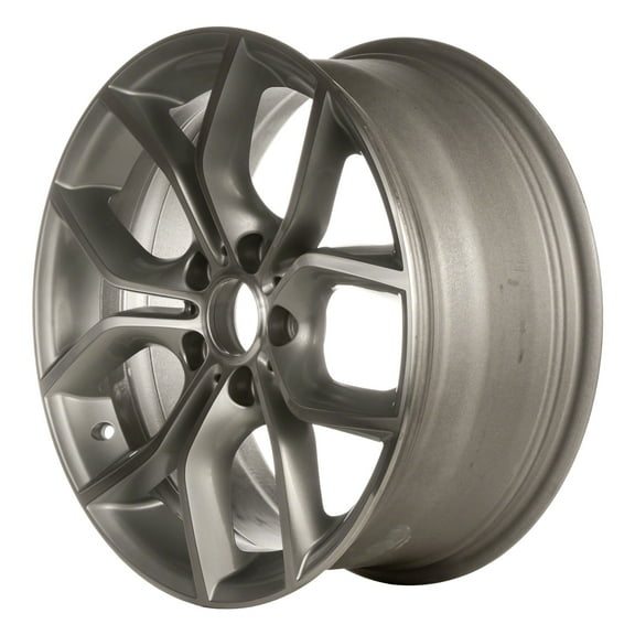 Remanufactured Machined and Painted Bright Silver Aluminum Wheel 18 x 8 36116787579 fits 2011-2018 BMW X3