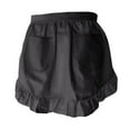 thumbnail image 1 of Delantal de cintura Macarena con bolsillos elegante para cocina café negro, 1 of 8