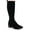 Black, variant on GENTLE SOULS KENNETH COLE Womens Brown Goring Cushioned Round Toe Block Heel Zip-Up Riding Boot 5.5 M
