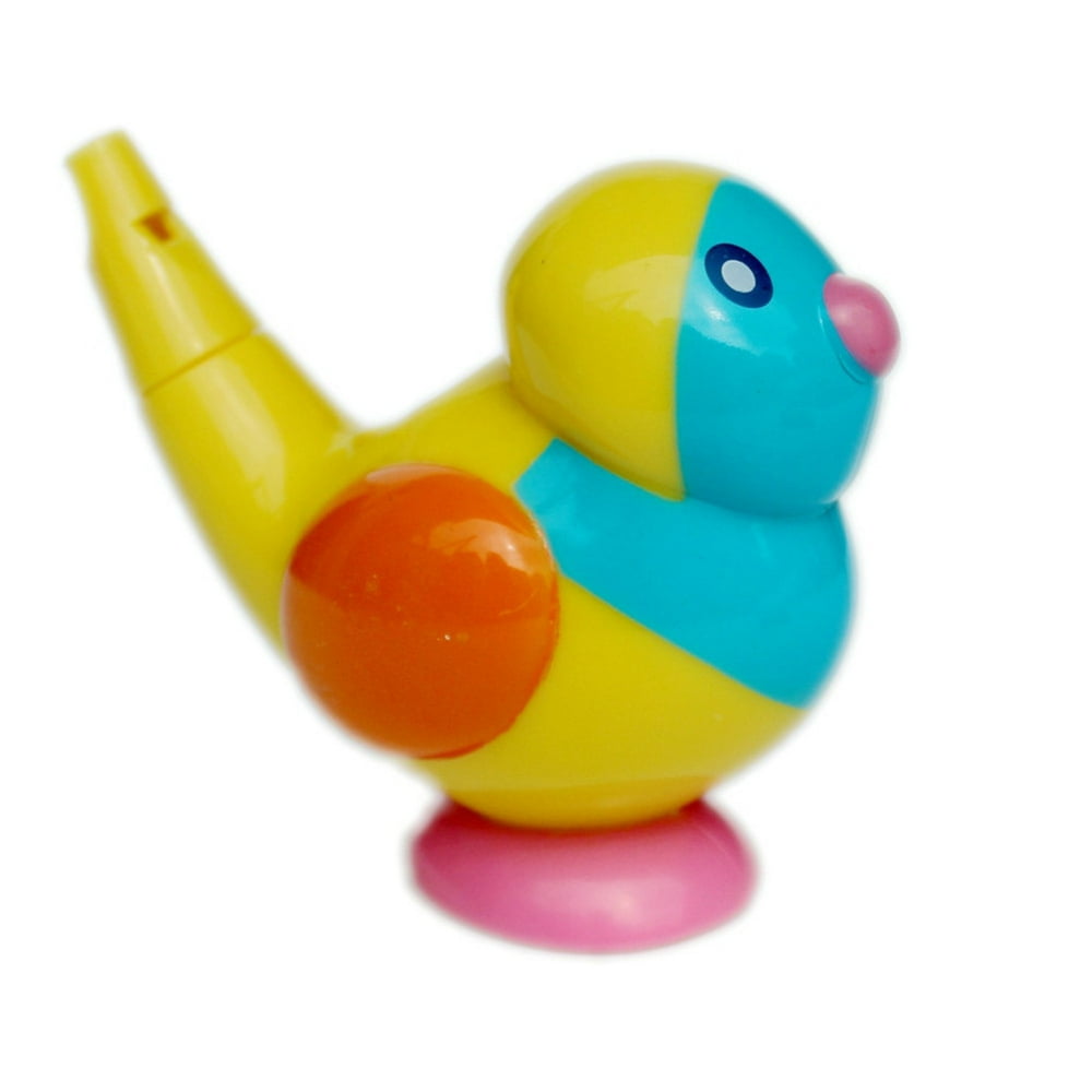Lovely Bird Shape Whistle Kids Music Instrumental Bath Toy Baby Educational Toys