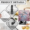 thumbnail image 4 of TSOVTHRID Hummingbird Cherry Blossom Print Kitchen Mixer Cover Small Appliance Covers Stain Resistant Dust Cover Kitchen Aid Mixer Assecories with Pocket for Various Kitchen Appliance Accessories,S, 4 of 7
