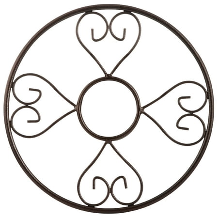 Landscapers Select Hose Reel Hangers, Decorative-Wall Mount, 13-3/4 X 5 Inch