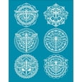 thumbnail image 2 of 4x5 Inch Clay Stencils Mandala Pattern Silk Screen for Polymer Silk Screen Stencils, 2 of 9