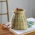 thumbnail image 3 of Ethnic Style Woven Decorative Storage Backpack Multifunctional Home Organization Bag For Fruits Accessories Household Items Handmade, 3 of 5