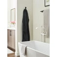 thumbnail image 2 of Amerock Unison Contemporary Single Prong Matte Black Wall Hook, 2 of 9