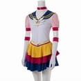 thumbnail image 2 of Princess Serenity Tsukino Usagi Inspired Elegant White Dress for Women Anime Style Outfit, 2 of 6