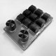 thumbnail image 3 of Teclado macro compatible con Bluetooth Teclado mecánico de 9 teclas y 2 perillas (negro) Ehuebsd  Para estrenar, 3 of 9