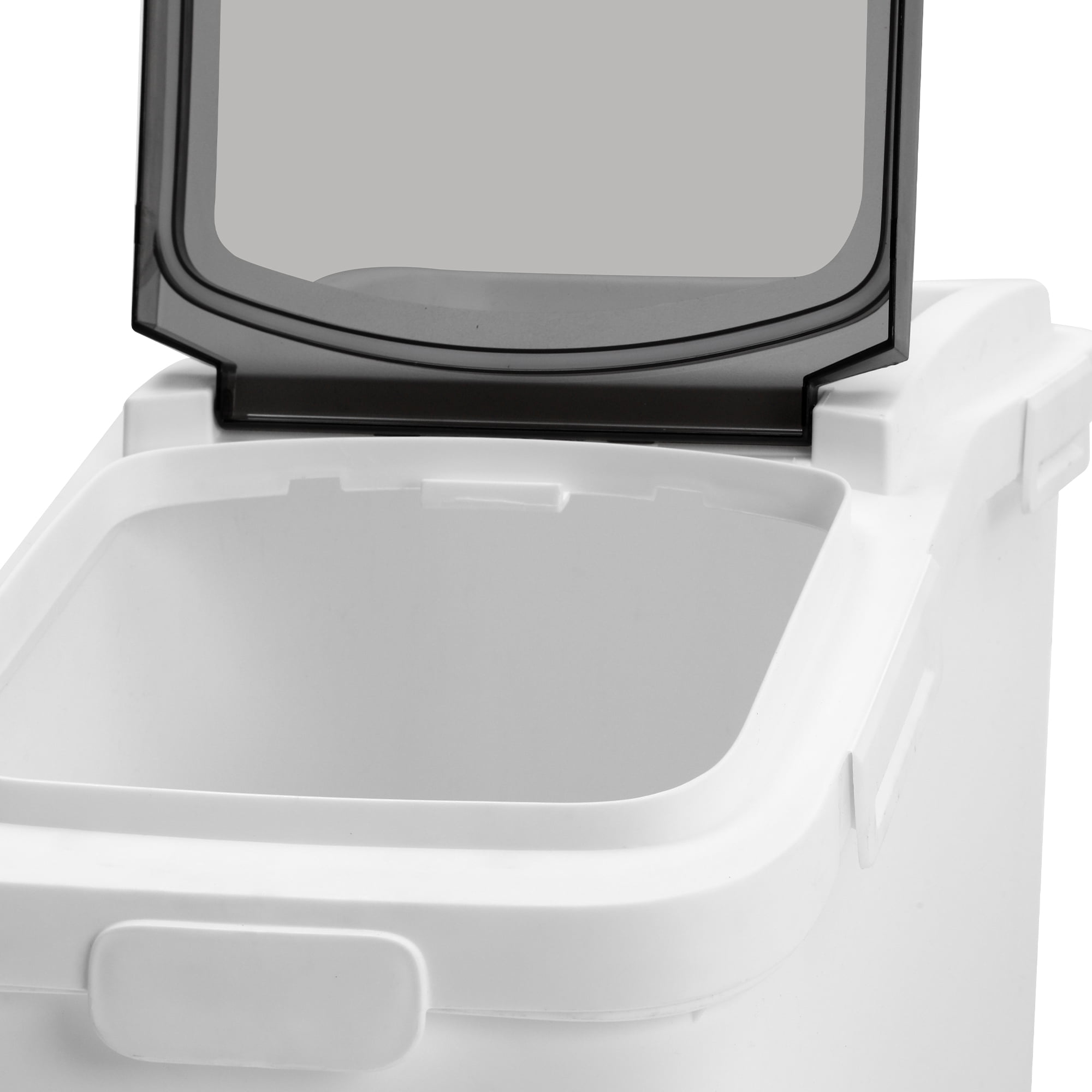Uforic Airtight Food Storage Container Set, 3.4/5.8/11.4 Gallon Multiple Sealing Buckets with Wheels, 3-Piece Set