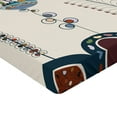 thumbnail image 2 of Ambesonne Garden Fitted Sheet, Cartoon Birds and Flowers, Twin XL Size, Multicolor, 2 of 3