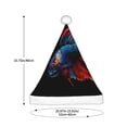 thumbnail image 3 of Cauagu Colorful Betta Fish for Adult Christmas Hat,1-Pack Xmas Holiday Hat Santa Hat for Women & Men Festive Headwear Accessories Fit for Christmas/New Year/Party, 3 of 6