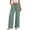 Mint Green Pants, variant on Women's Cotton Linen Pants Summer Drawstring Work Pants Flowy Casual Wide Leg Beach Trousers with Pockets Mint Green Pants XXL
