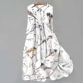 thumbnail image 2 of gbyLJF Summer for Women 2024 Dress Embroidery Dress Dress Summer for Women Women Floral Dress White 3XL, 2 of 5