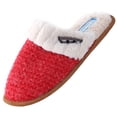 thumbnail image 2 of Willowbee Kady Cashmere Slippers Women I Memory Foam Sole I Lined with Faux Fur I Comfortable Slippers I House Shoes I Red 8 M US, 2 of 7