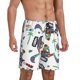 thumbnail image 2 of Balery Dinosaur on Excavator2 Pantalones cortos de pijama de punto de algodón para hombre con cinturilla y bolsillos-XX-Large, 2 of 6