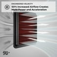 thumbnail image 5 of K&N Engine Air Filter: High Performance, Premium, Washable, Replacement Filter: 2013-2018 Nissan Altima L4 2.5L, 33-2478, 5 of 7