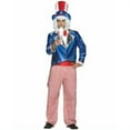 thumbnail image 2 of Uncle Sam Men's Adult Halloween Costume, One Size, (40-46), 2 of 2