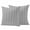 Grey, variant on 2 Pack Outdoor Waterproof Throw Pillow Covers,Bohemian Stripes Sage Green Decorative Square Pillow Case Patio Pillowcases for Chair Couch Sofa 16x16in