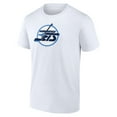 thumbnail image 2 of Men's  White Winnipeg Jets Primary Logo T-Shirt, 2 of 3
