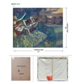 thumbnail image 6 of DECORARTS - Four Dancers (1899) by Edgar Degas Art Reproduction. Giclee Prints Acid Free Cotton Canvas Wall Art for Home Decor W 40" x H 32", 6 of 6