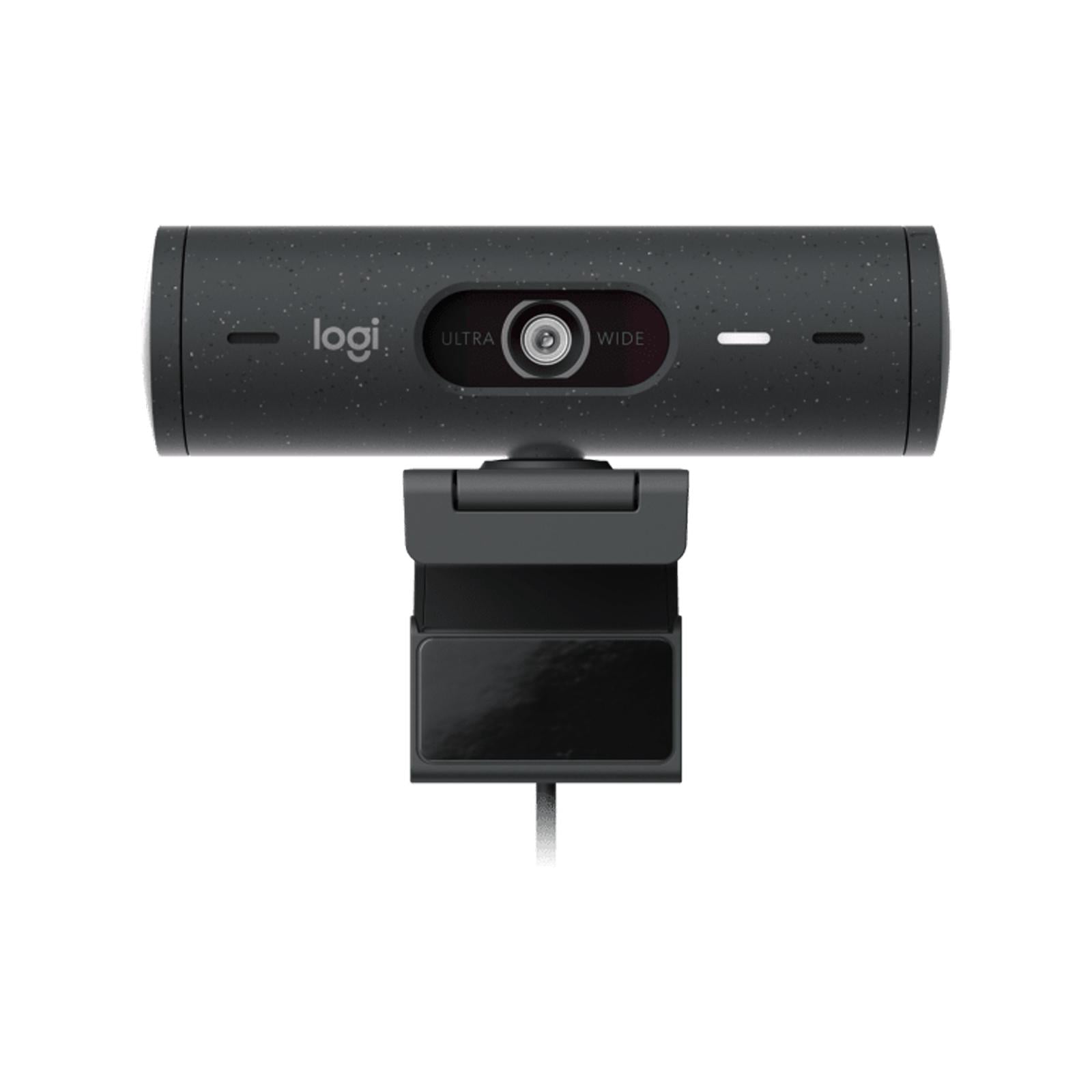 Logitech BRIO 500 Wired HD Webcam, 60 fps/1080p, Live Streaming, Auto Light Correction, Auto Framing and Show Mode Support, 4MP, USB-C, for laptops, LCDs or monitors, Windows/macOS/ChromeOS, pink