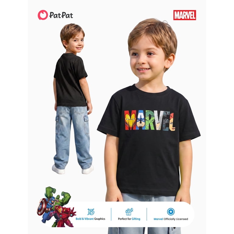 Disney Marvel Boys Graphic T-Shirt photo 4