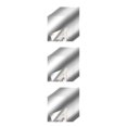thumbnail image 3 of Redempat 8pcs Space-saving Non Glass Mirror With Reflective Effect And Easy To Past 3Set, 3 of 6