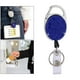 thumbnail image 4 of Portacarretes De Identificación Retráctil Con Mosquetón Y Clip Para Cinturón Deep Blue Sunnimix Titular de la tarjeta de expansión, 4 of 8
