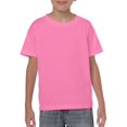 thumbnail image 1 of Gildan Youth Heavy Cotton T-Shirt, XS, Azalea, 1 of 2