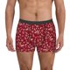 thumbnail image 1 of Balery Festive Reindeer Calzoncillos bóxer para hombre, ropa interior de algodón suave y transpirable con cinturilla de nailon-Small, 1 of 5