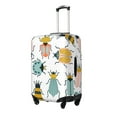 thumbnail image 2 of Balery Colorful Insects Luggage Cover Protector, Scratch And Dirt Resistant, Fits 18-32 Inch Luggage -, 2 of 9
