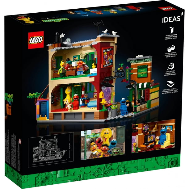 Lego Ideas 123 Sesame Street 1367 Bricks 18 21324 Walmart