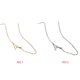 thumbnail image 4 of Qarigey Collar de letras inglesas para mujer, colgante informal para cuello de aleación de cobre para niñas, cadena Clavicular, joyería Ropa, zapatos y accesorios Miscelánea Plata letra D, 4 of 6