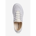thumbnail image 5 of Comfortview Women's The CV Sport Ariya Textured Knit Slip On Sneaker, 5 of 6
