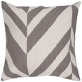 thumbnail image 4 of Surya Surya Pillows Area Rug FA031 Lima Bean/Coffee Bean Chevron Angled 22" x 22" Square, 4 of 4