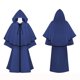 thumbnail image 5 of Capa de mujer unisex, túnica de monje medieval, túnica de cosplay, chal, disfraz de escenario, capa grande, capa para mujer, 5 of 6