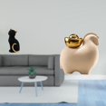 thumbnail image 2 of Estatua de gato, figura decorativa de resina, adorno coleccionable de escritorio, escultura animal, decoración de mesa en miniatura, decoración creati, 2 of 8