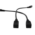thumbnail image 3 of Ycs Basics Cables De Extensión Usb 2.0 Mini B Hembra A Ángulo Izquierdo Y Derecho Mini B Macho De 6 Pulgadas, 3 of 4