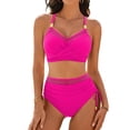 thumbnail image 1 of Conjunto de bikini Blooming Jelly, cintura alta, control de barriga para mujer, 1 of 5