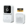 thumbnail image 2 of ¡Oferta del Día!, Timbre de vídeo inalámbrico inteligente con control remoto, timbre visual inteligente, intercomunicador doméstico, timbre de seguridad con visión nocturna HD y wifi Akmoler, 2 of 9