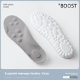thumbnail image 1 of Insoles for Women Man,Cloud Soles for Men Women,4D Cloud Soles for Men,Anti Fatigue, Shock Absorption, Foot Pain Relief (Gray, S)Gary:Men: 10.5-11/Women:11.5-12, 1 of 5